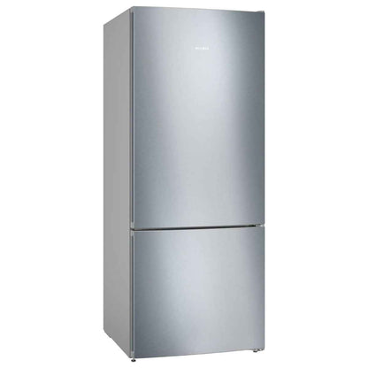 Siemens iQ300 578L Bottom-Mount Freestanding Refrigerator – Silver Inox, No Frost, Multi Airflow &amp; Super Cooling