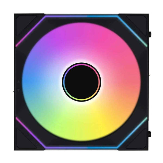Lian Li UNI Fan SL-Infinity Wireless Reverse Blade 140mm ARGB PC Case Fan | Black / White