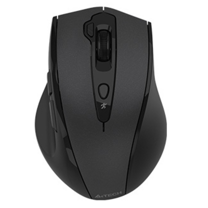 A4Tech G7-810 Air2 Wireless Mouse – 2.4GHz, Dual Function Air Mouse, Silent Click (Black)