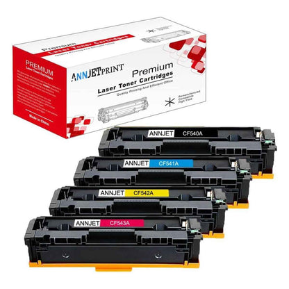 HP 203A Original LaserJet Toner Cartridges | Black, Cyan, Magenta & Yellow | Genuine HP Toner for Professional Color Printing