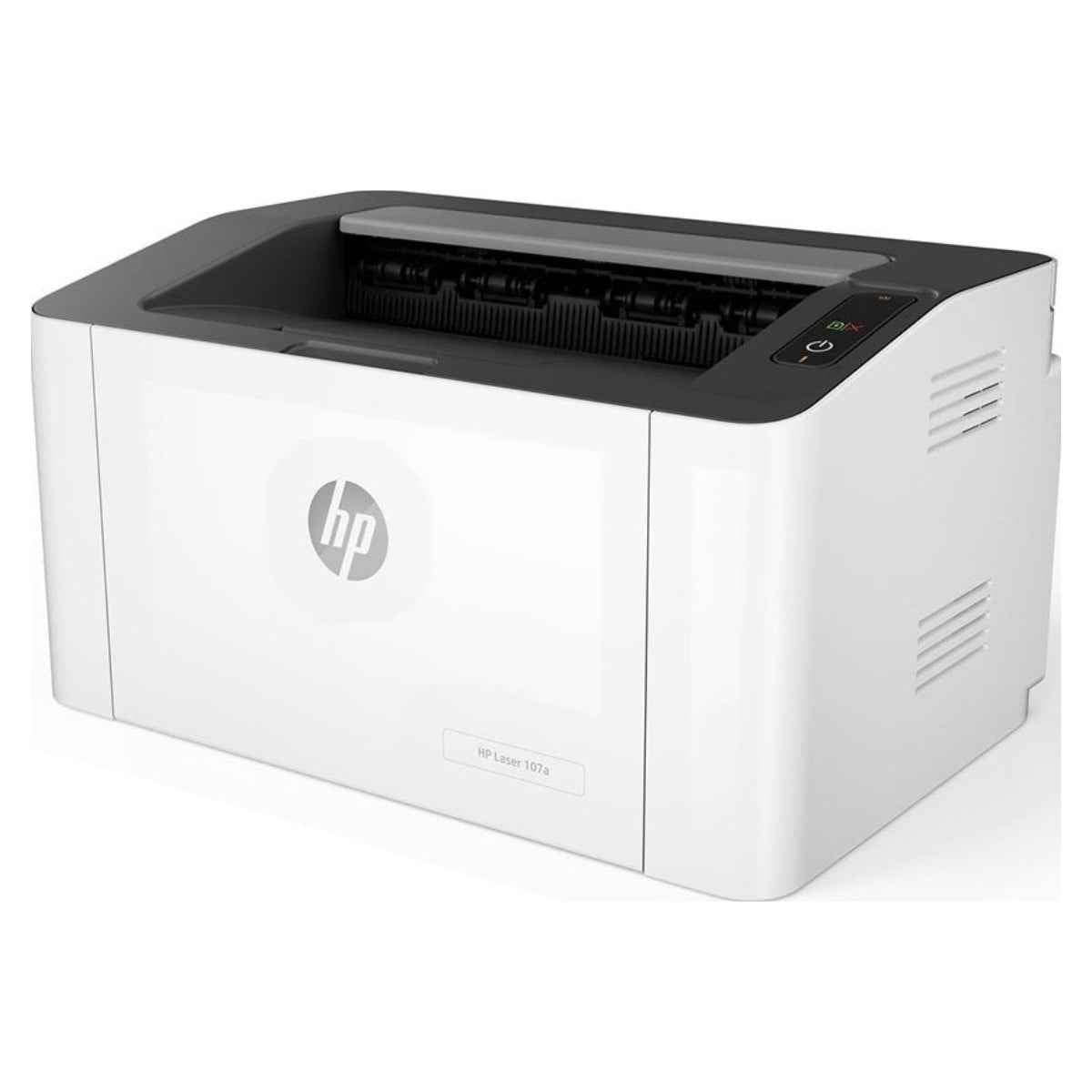 HP Laser 107A Business Printer, Up to 21 ppm Print Speed, Up to 1,200 x 1,200 DPI Resolution, Up to 150 Sheets Input Capacity, Monochrome / Black & White Printer Output, White | 4ZB77A