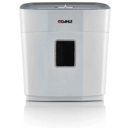 Dahle PaperSAFE PS120 Cross Cut Paper Shredder, 5 x 18mm Particle Cut, P-4 Security Level, 8 Sheets Capacity, 12L Bin | DHL 23120-16616