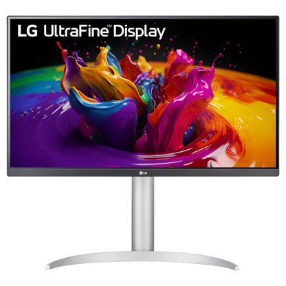 LG UltraFine Monitor, 27" 4K UHD IPS Display, 60Hz Refresh Rate, 5ms (GTG) Response Time, Dynamic Action Sync, Black Stabilizer, Super Resolution+, USB Type-C, Silver | 27UP850K-W