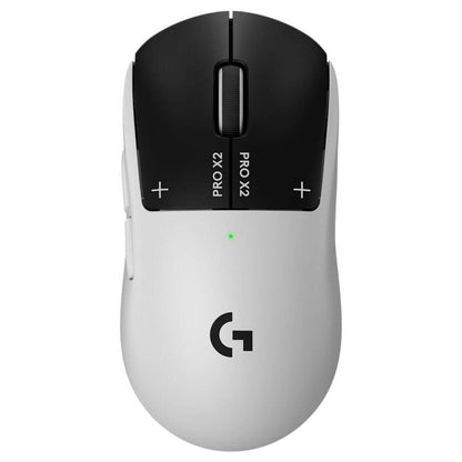 Logitech PRO X2 Superstrike Wireless Gaming Mouse | LIGHTSPEED Technology | HERO 2 Sensor | Ultra Lightweight | Optical Switches | Lunar Eclipse