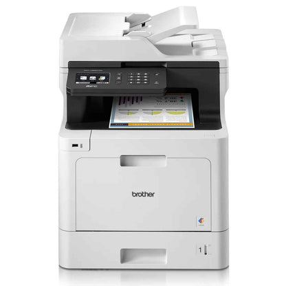Brother MFC-L8690CDW Wireless All-in-one Laser Printer, Full Color With Advanced Duplex Printing, Gigabit Ethernet, High Yield Tonner | 8CE82300141