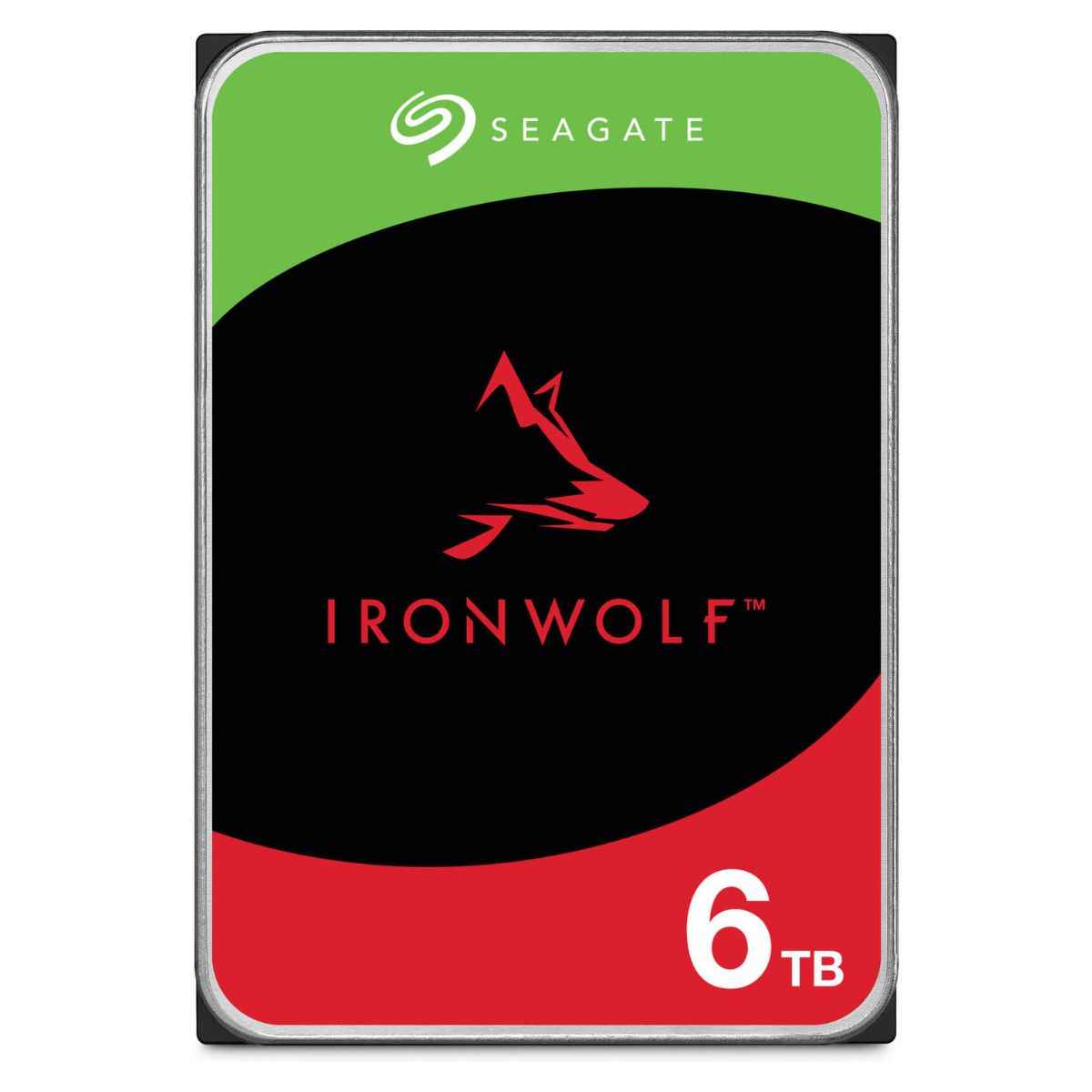 Seagate IronWolf 6TB NAS Internal HDD – 3.5" SATA 6Gb/s, 5400 RPM, 256MB Cache | ST6000VN006