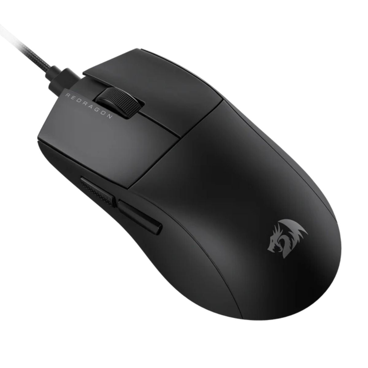 Redragon K1NG M724 Wired Gaming Mouse | 1000Hz Polling Rate | High-Precision Optical Sensor | Black / White / Pink