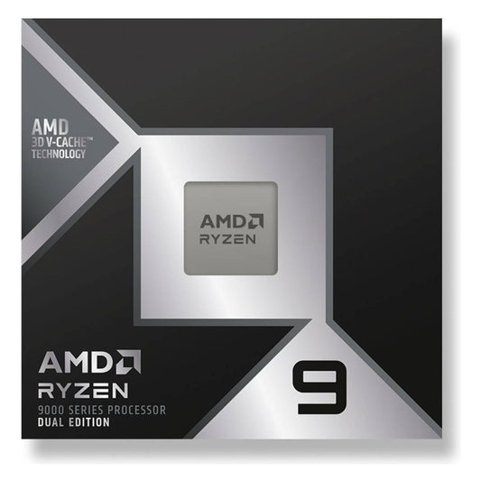 AMD Ryzen 9 9950X3D2 Dual Edition AM5 Desktop Processor | 16 Cores & 32 Threads | Up to 5.7GHz Max Boost | 144MB Cache | AMD Radeon Graphics | 256GB DDR5 Support | 100-100001978WOF