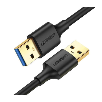 UGREEN USB 3.0 Type-A Male to Male Cable | 1 & 2 Meter | Up to 5Gbps | Gold-Plated | 10370 / 10371