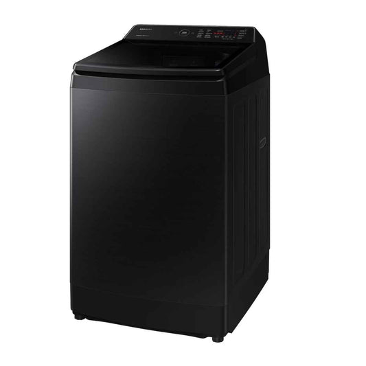 Samsung WA5000C / WA10CG5745BVGU 10kg Top-Load Washing Machine — Eco Bubble™, Digital Inverter Technology, Super Speed, Black Caviar Matt