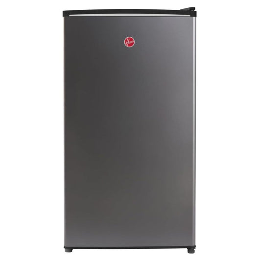 Hoover 118L Single Door Compact Refrigerator with Freezer Compartment | Mechanical Control | Adjustable Thermostat | Defrost Function | Silver | HSD-K118-S