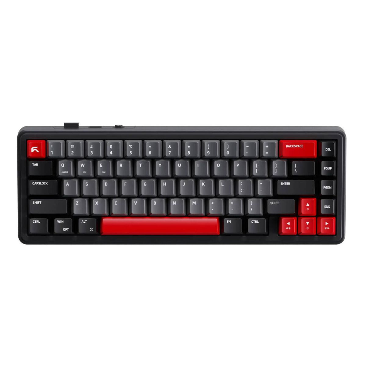 Cybeart Akula 65 Signature Edition Gaming Keyboard – 65% Compact Layout, Pre-Lubed Mechanical Switches, Hot-Swappable Keys, RGB Backlighting, Tri-Mode Connectivity