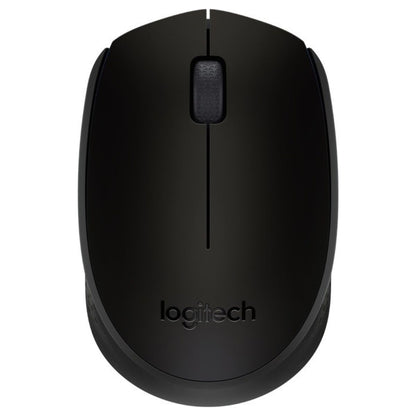 Logitech M171 Wireless Mouse | Smooth Optical Tracking | Ambidextrous Design | 2.4GHz Wireless Connectivity | Black | 910-004424