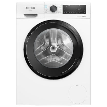 Siemens WN44A200GC iQ300 Fully Automatic Washer Dryer – 9kg Wash / 5kg Dry, Inverter Motor, SpeedPack L, HygieneCare, iSensoric, White