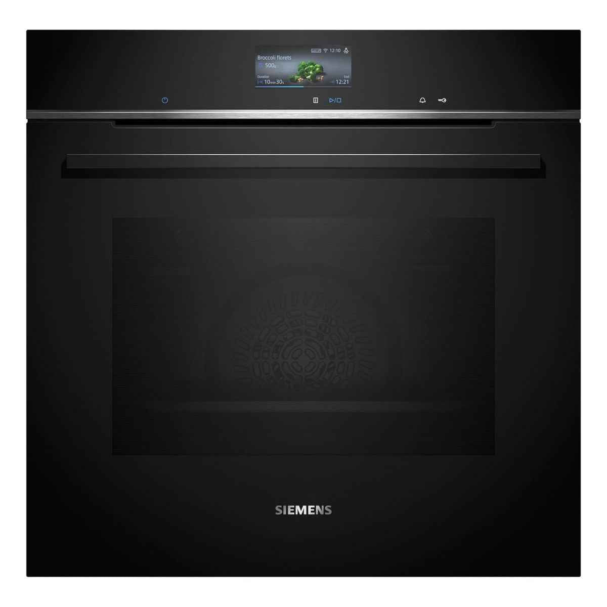 Siemens iQ700 60cm Home Connect Built-In Electric Oven – 71L, Fan-Assisted Cooking, German Engineered (Model: HB776GKB1M)