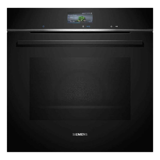 Siemens iQ700 60cm Home Connect Built-In Electric Oven – 71L, Fan-Assisted Cooking, German Engineered (Model: HB776GKB1M)