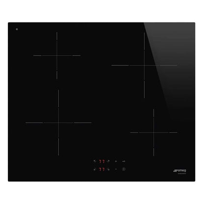 Smeg SI2641D Built-In Universal Aesthetic Induction Hob, 60cm Size, Black