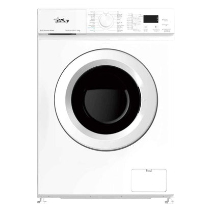 Terim  TERFL610SKYT 6kg Front Load Fully Automatic Washing Machine, 1000 RPM, 16 Programs, Quick Wash, LED Display, Tub Clean, White Grey