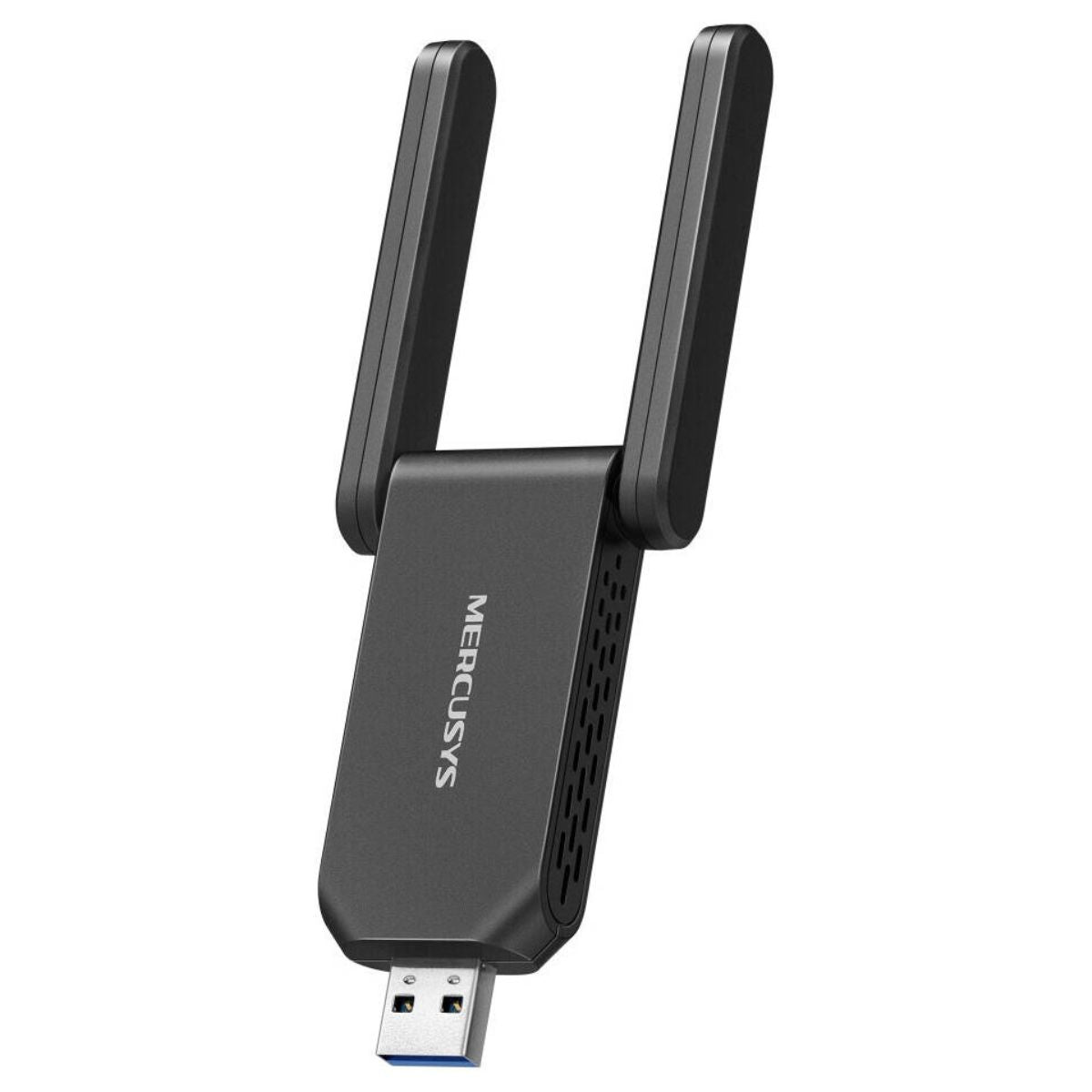 MERCUSYS MA72XH AX1800 Wi-Fi 6 USB Adapter | Dual-Band 1775 Mbps | 2 High-Gain Antennas | USB 3.0 | WPA3