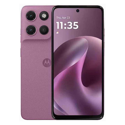 Motorola Moto G17 Dual SIM Smartphone, 4GB RAM, 256GB Storage, 6.88" HD+ 120Hz Display, 50MP AI Camera, 4G LTE, Android 15, UAE Version