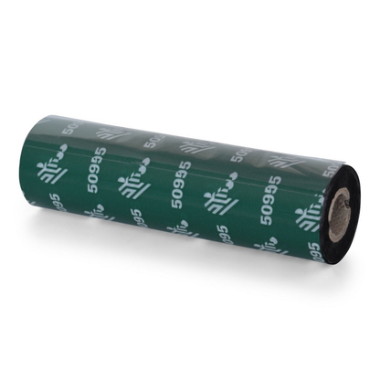 Zebra 5095 High-Performance Resin Thermal Transfer Ribbon – Durable, Chemical & Temperature Resistance, Black Print