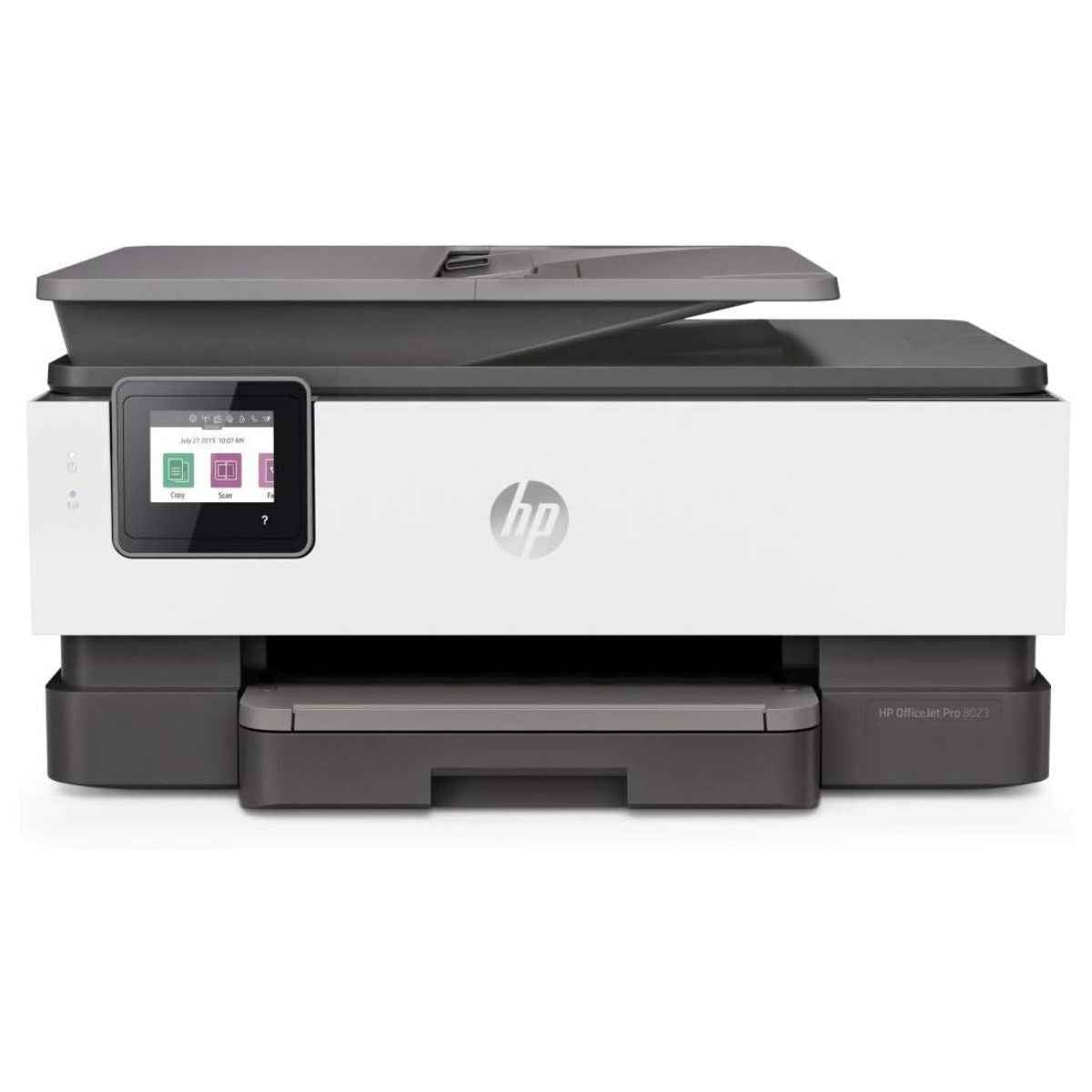 HP OfficeJet Pro 8023 All-in-One Wireless Printer – Print / Scan / Copy / Fax, Up to 20ppm, Wi-Fi / Ethernet | 1KR64B