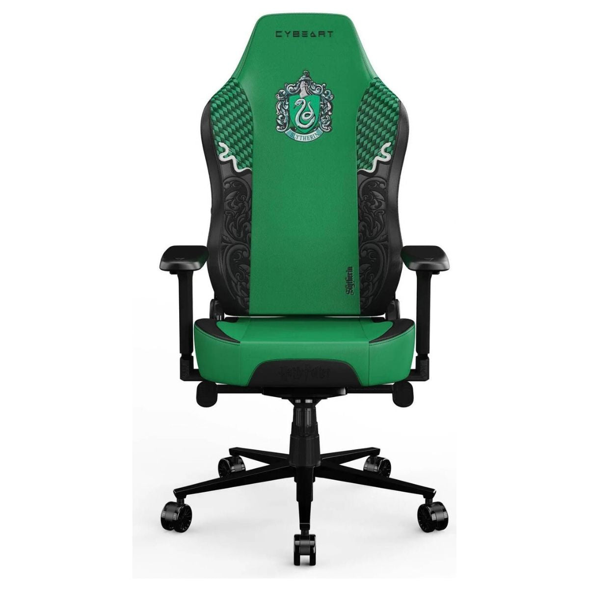 Cybeart Slytherin Licensed Edition Gaming Chair | Supreme PU Leather | Cold-Cured Foam | 4D Armrests | 165° Recline | 150kg | GC-PUAPEX-HP01