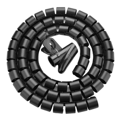 UGREEN Spiral Tube Cable Organizer 3 Meter | 25mm Diameter | Cable Management & Protection | Black | 30819