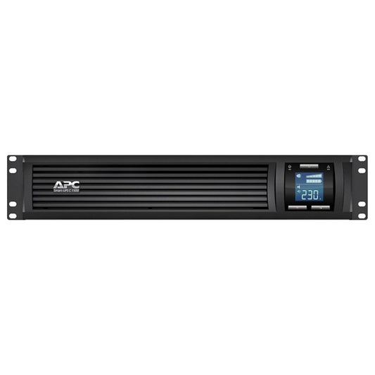 APC Smart-UPS 1500VA 2U Rack Mount UPS | 1500VA / 900W | LCD Display | SmartConnect | Line-Interactive UPS | 230V | SMC1500I-2UC