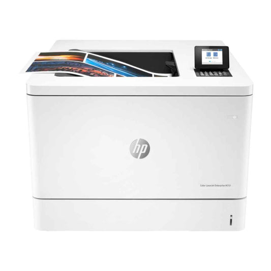 HP Color LaserJet Enterprise M751dn Laser Printer, A4/A3 Support, Automatic 2 Sided Printing, 40ppm Print Speed, 1200x1200 dpi, Quick Wake-Up Speed, 100-Sheet MP Tray, USB/ETH White | T3U44A
