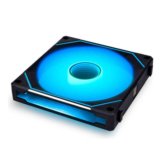 Lian-Li UNI FAN SL Infinity 140 Case Fan – 1600 RPM, 72.7 CFM Airflow, Fluid Dynamic Bearing, Single Pack | Black / White