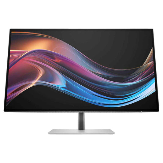 HP Series 7 Pro 727pk Thunderbolt 4 Monitor, 27" IPS Display, 4K UHD Resolution, 60Hz Refresh Rate, 5ms (GtG with Overdrive) Response Time, KVM Switch, Daisy Chain, DP, HDMI & TB, Silver
