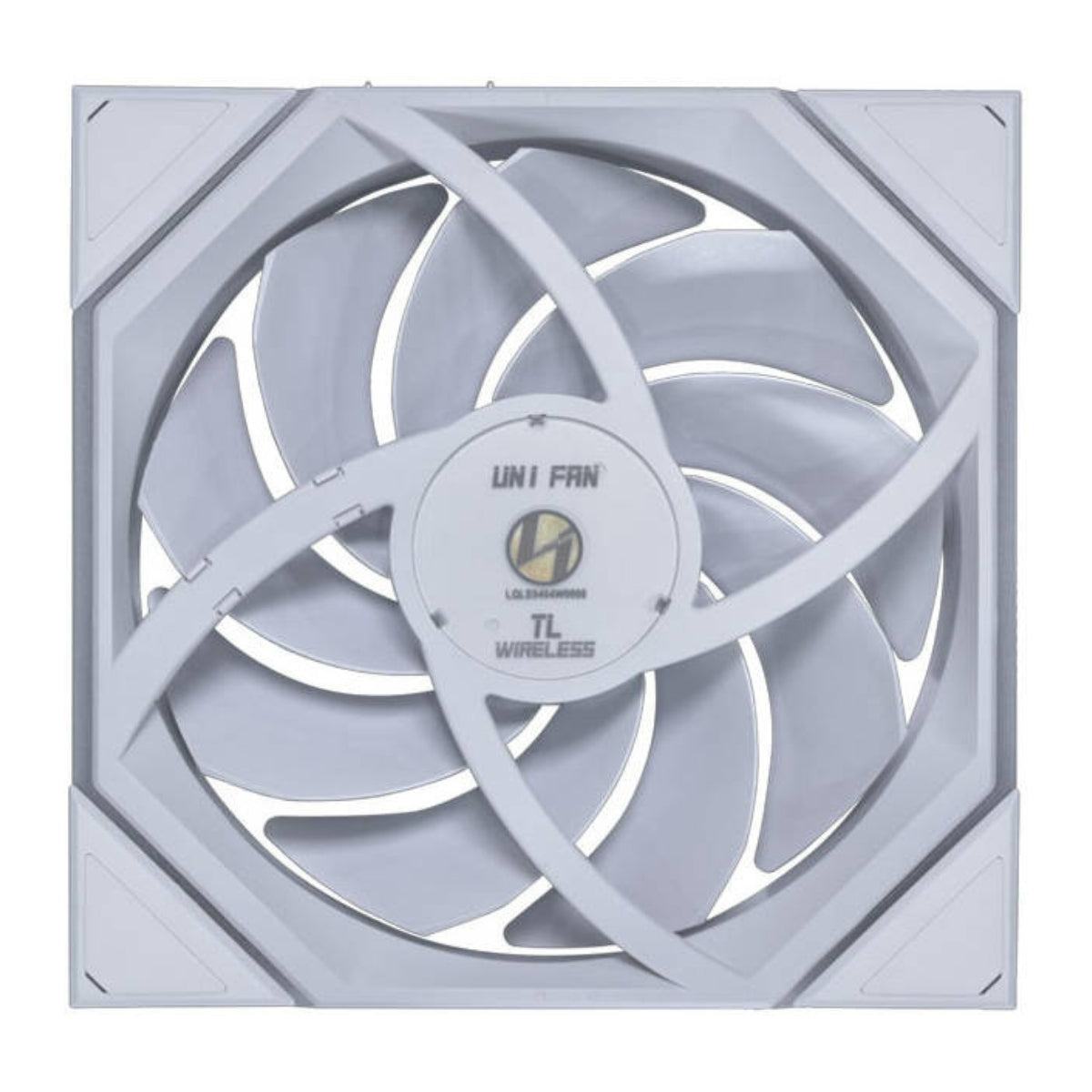 Lian-Li UNI FAN TL Wireless 140mm Case Fan – 1800 RPM, 103.9 CFM Airflow, Fluid Dynamic Bearing, 4-PIN PWM | Black / White | 14TL1W1B / 14TL1W1W