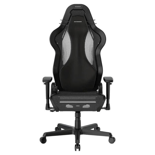 DXRACER AIR Series Gaming Chair | Breathable Air Mesh | Ergonomic Design | 135° Recline | 3D Adjustable Armrests | Adjustable Lumbar Support | Cooling Gel Head Pillow | Memory Foam Lumbar Pillow | Black | GC/LAFMEA/N.N