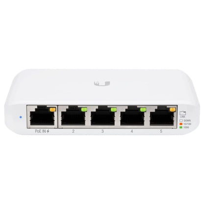 Ubiquiti UniFi USW-Flex-Mini 5-Port Gigabit Managed Switch with USB-C Power Adapter
