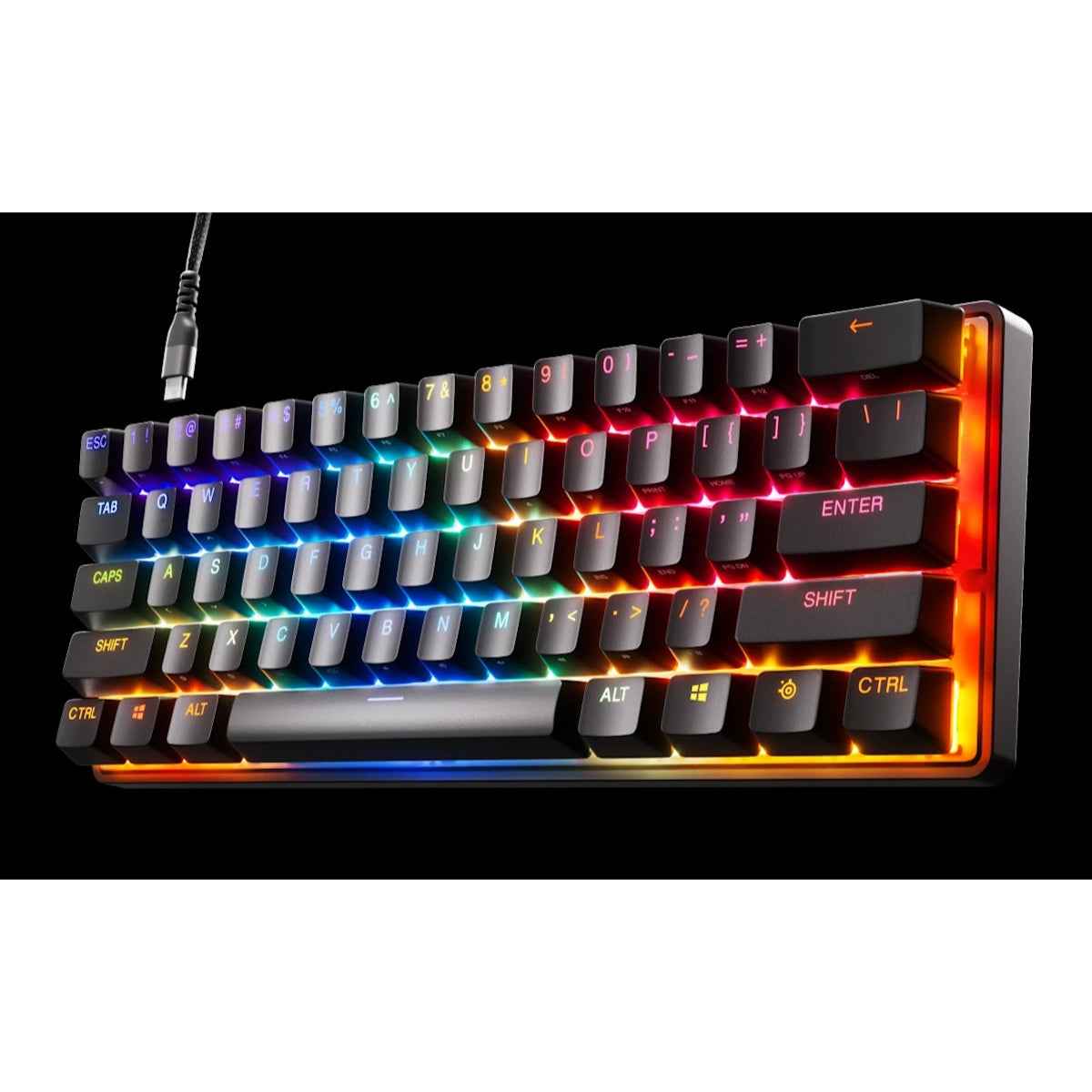SteelSeries Apex Pro Adjustable Mechanical Gaming Keyboard – OmniPoint 2.0 / 3.0, OLED Smart Display