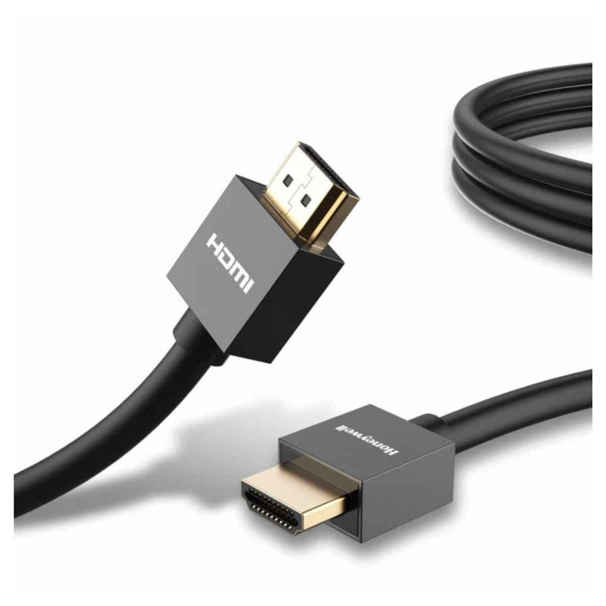 Honeywell High-Speed HDMI v2.0 Cable with Ethernet, 3D/4K@60Hz UHD Resolution, 1/2/3/5/10 Mtr (3.3 ft), 18GBPS,High Speed, Compatible with All HDMI - Enabled Devices