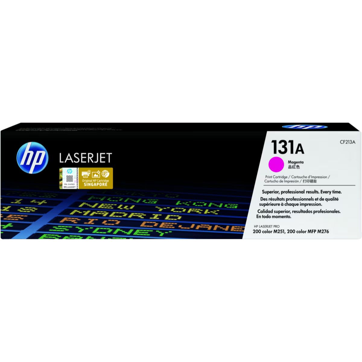 HP LaserJet Original 131A Toner Cartridges – Black, Cyan, Magenta & Yellow