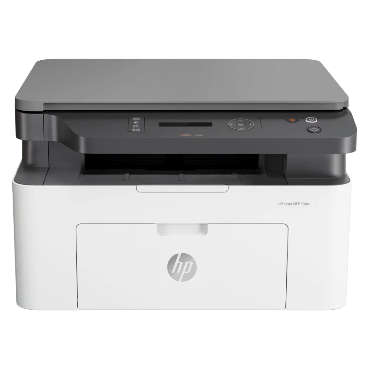 HP Laser MFP 136w Wireless All-in-One Monochrome Laser Printer – Print, Scan, Copy, 21 ppm, WiFi, 150-Sheet Tray, 10,000 Monthly Cycle, White | 4ZB86A
