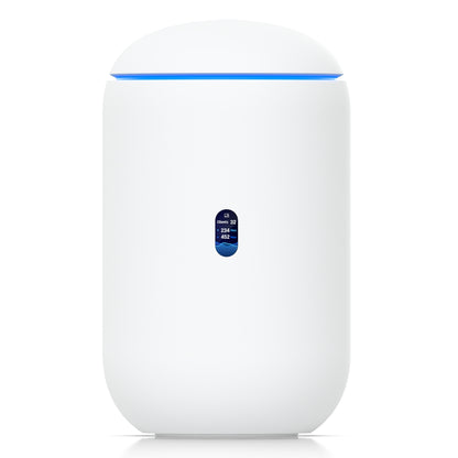 Ubiquiti UDR7 Dream Router 7 White Color, Desktop 10G Cloud Gateway, Wi-Fi 7, Quad-core ARM® Cortex®-A53 at 1.5 GHz Processor, 1x 10G SFP+ &amp; 1x 2.5 GbE RJ45 Ports, PoE Switch