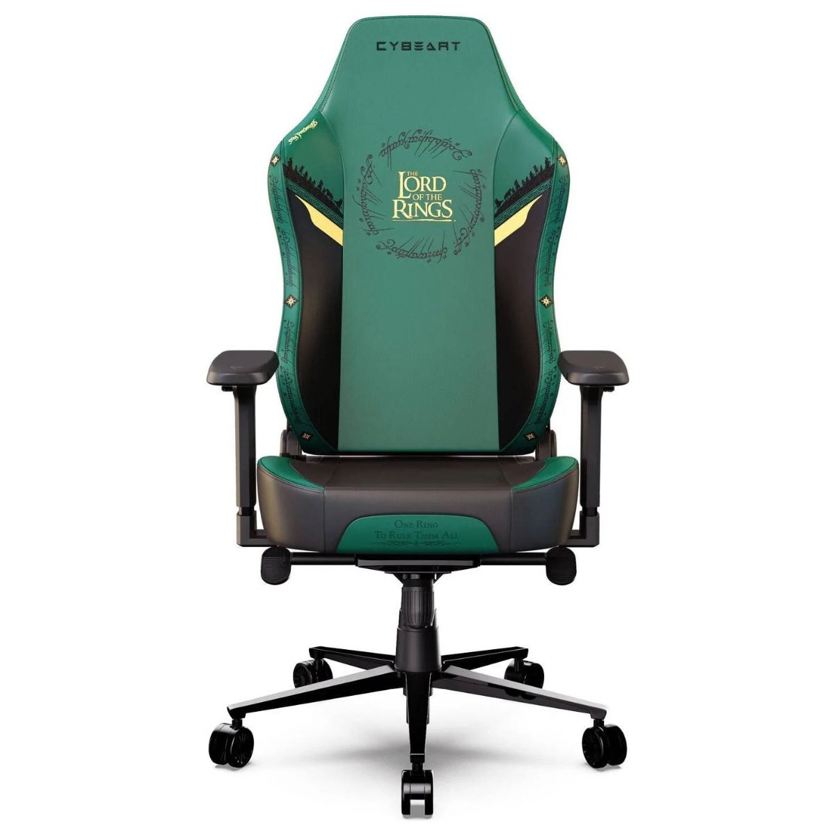 Cybeart Lord of the Rings Licensed Edition Gaming Chair | Supreme PU Leather | Cold-Cured Foam | 4D Armrests | 165° Recline | 150kg | GC-PUAPEX-LOTR01