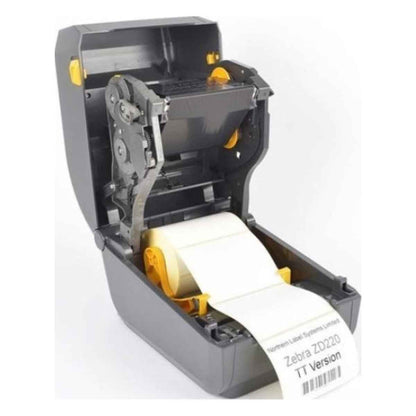 Zebra ZD220 TT Label Printer, 203 dpi/8 Dots Per mm Resolution, 4 in./102 mm Per Second Print Speed, Peeler, EPLII, ZPLII, USB | ZD22042-T0EG00EZ