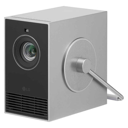 LG CineBeam Q HU710PB 4K Smart Portable Projector with Auto Screen Adjustment, Auto Focus, RGB Laser, Up to 154% DCI-P3
