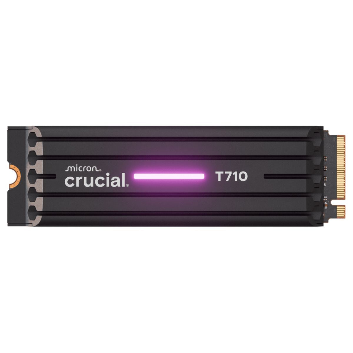 Crucial T710 PCIe Gen5 NVMe 2280 M.2 SSD with Heatsink | 1TB / 2TB / 4TB | Up to 14,900 MB/s | CT1000T710SSD5 / CT2000T710SSD5 / CT4000T710SSD5