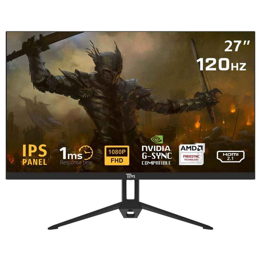 Twisted Minds ECO SERIES 27" Gaming Monitor – FHD IPS, 120Hz, 1ms, HDMI 2.1 &  DP 1.4 | TM27FHD120IPS