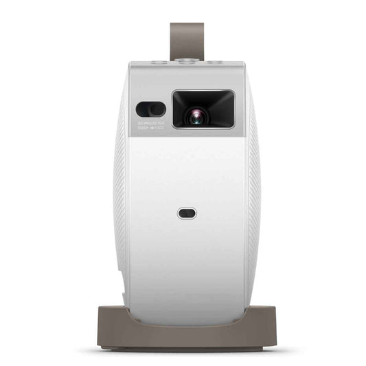BenQ GV32 Portable Smart Projector – 1080p Full HD, 500 ANSI Lumens, Google TV, Bedside Ceiling Projection, Built-in Speakers, Wireless Streaming | GV32