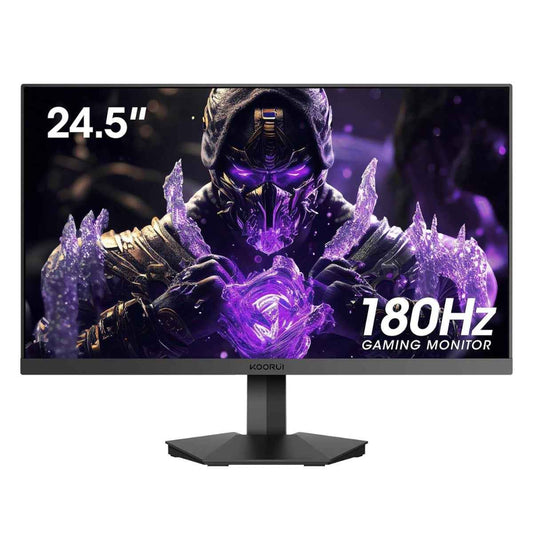 KOORUI 25E3A 24.5-Inch FHD VA Gaming Monitor – 170Hz Refresh Rate, 1ms Response Time, FreeSync &amp; G-Sync Compatible, 99% sRGB, HDMI &amp; DisplayPort | 25E3A