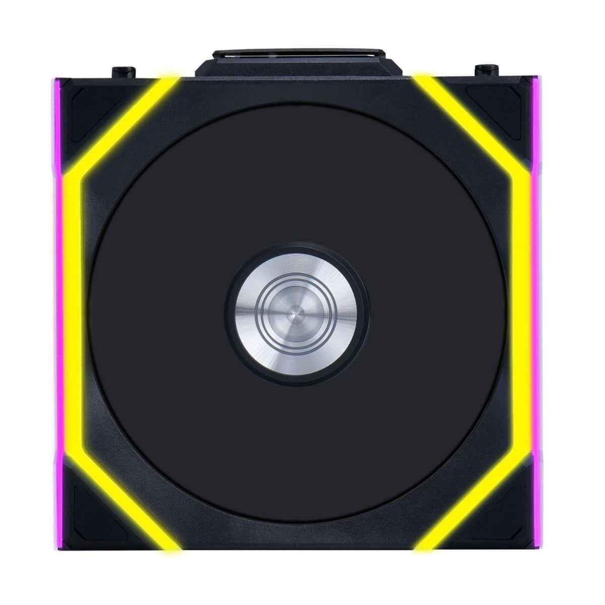 Lian-Li UNI FAN SL Wireless 120mm Case Fan – 2000 RPM, 64.05 CFM Airflow, Fluid Dynamic Bearing, Single Pack | Black / White