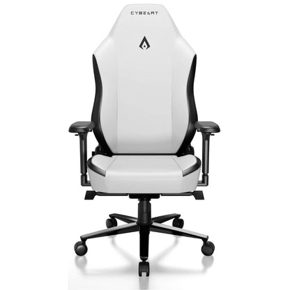 Cybeart Arctic White APEX 2.0 Gaming Chair | Endura Nappa Leatherette | 4D Lumbar & Armrests | 135° Recline | 150kg | GC-PUAPEX-09