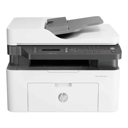 HP MFP 137fnw Multifunction Laser Printer, Print/Copy/Scan, 20ppm Printing Speed, Ethernet Interface, 150 Sheets Input Capacity, ‎128MB RAM Size, White | ‎4ZB84A
